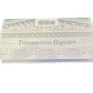 Checkbook Transaction Register 2025 2026 2027 Calendar Check Book Register